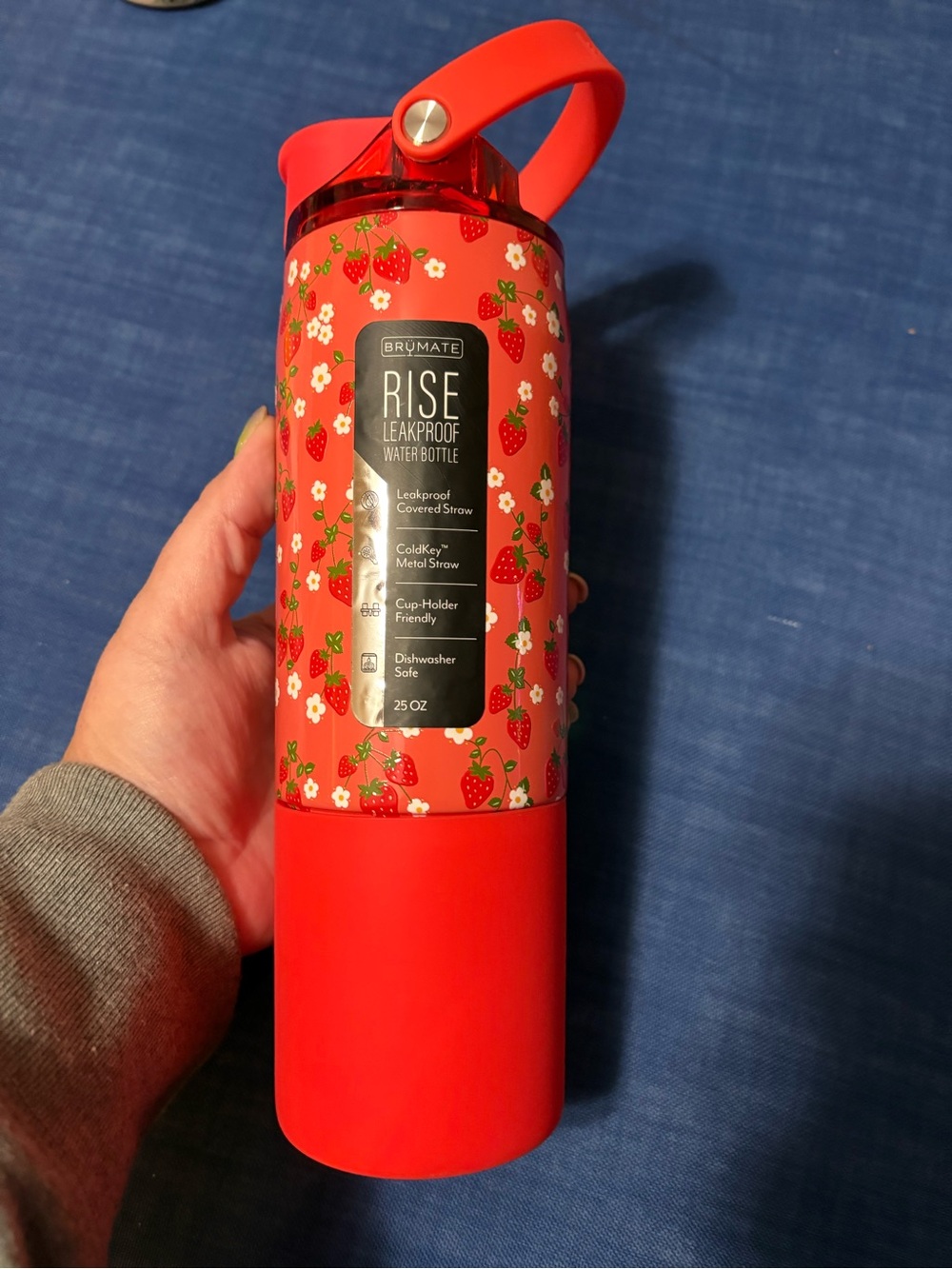 BrüMate Strawberry 25oz Rise- Whole Foods exclusive- limited edition
